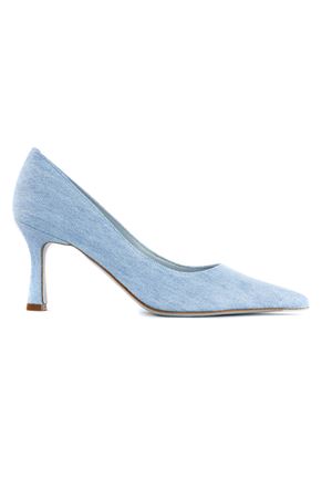 Blue cotton denim Kate pumps ROBERTO FESTA | KATEJEANS